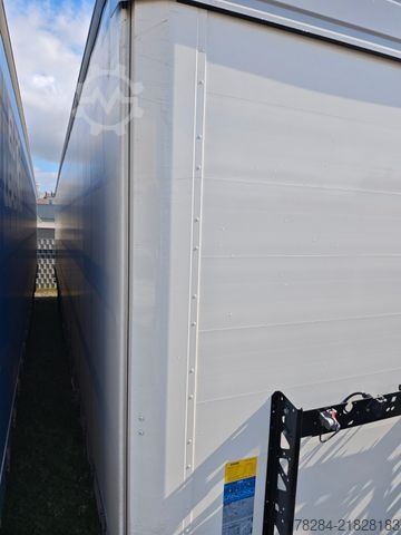 Open semitrailer with tarp KÖGEL MEGA Hubdach, Vario FIX, 1. Liftachse