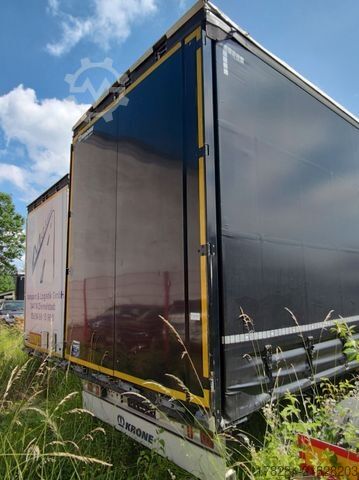 Open semitrailer with tarp KRONE Mega Liner SZP 18 Edscha, hydraulisches Hubdach