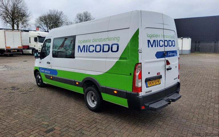 Van double cab Renault Master 150.35 EURO 6 L3H2 DL DUBBELE CABINE -...