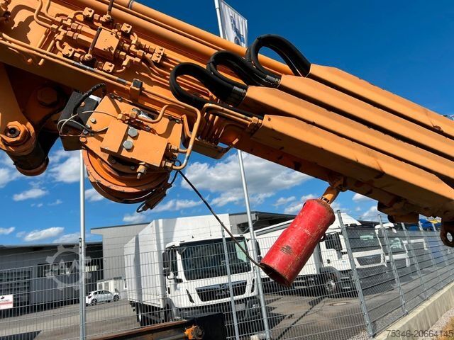 Roll-off tipper truck IVECO ML 120E18 Abrollkipper/Kran-Mulde/Funk/Seilwinde