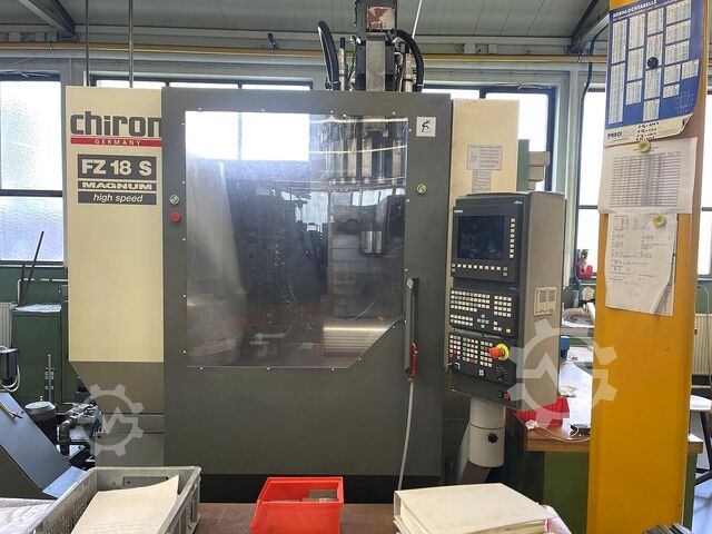 Vertical machining center CHIRON FZ 18 S