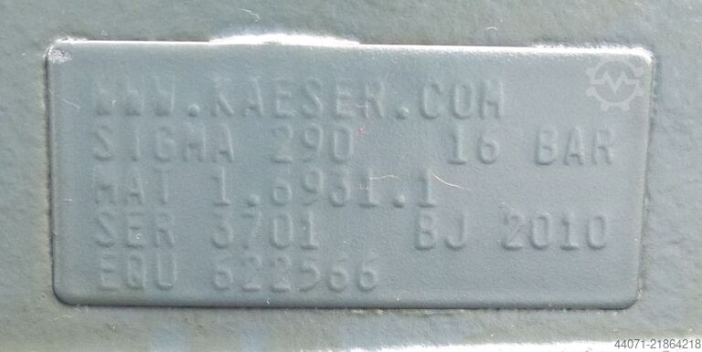 Screw compressor CSD122 Kaeser CSD122