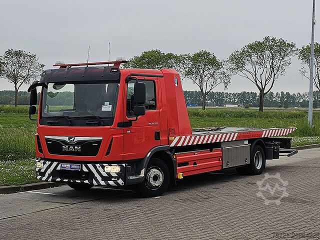 Car carrier van M.A.N. 12.220 TGL BOTTIE PLATFORM+TOW