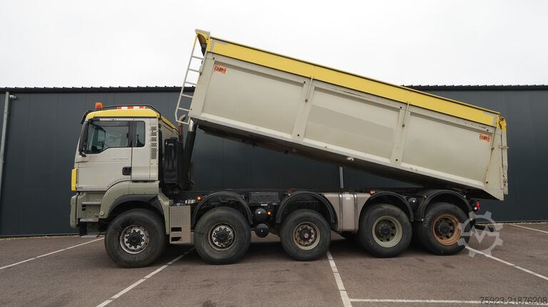 Tipper MAN TGS 49.460 10x8 tipper 393.000km