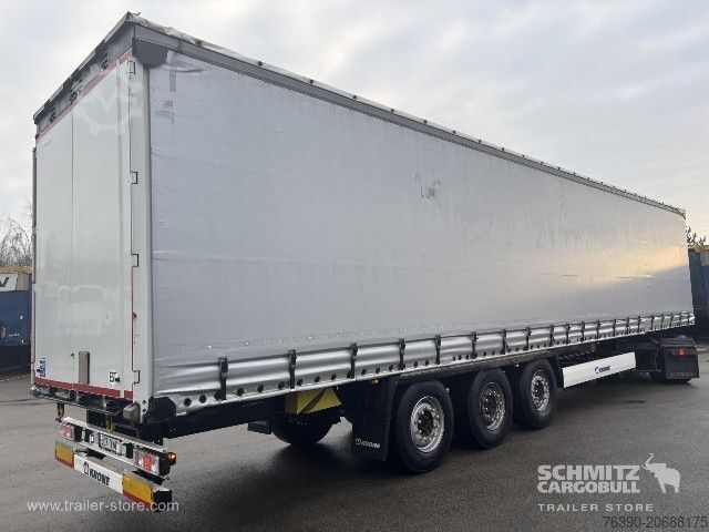 Open semitrailer with tarp Krone Semitrailer Curtainsider Standard