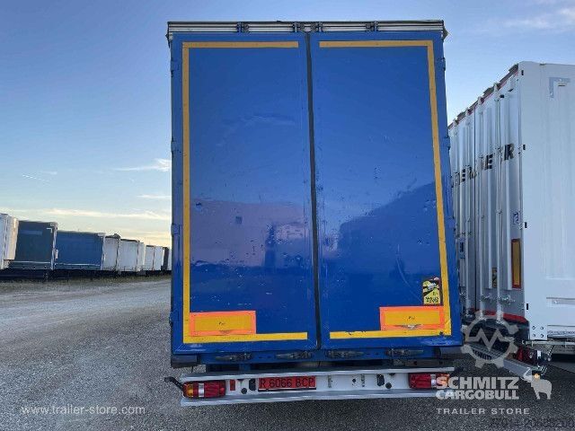 Auflieger mit Pritsche & Plane Berger Curtainsider Mega