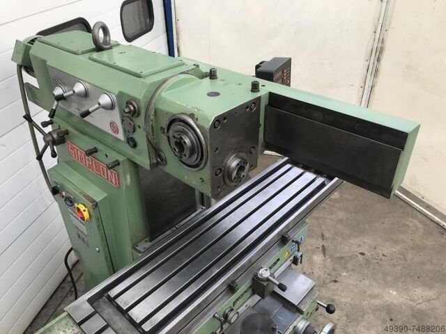 Universal Fräsmaschine, Konsolfräsmaschine, Vertikalfräsmaschine, Horizontalfräsmaschine SIMPLON UN-S / Universa-Super