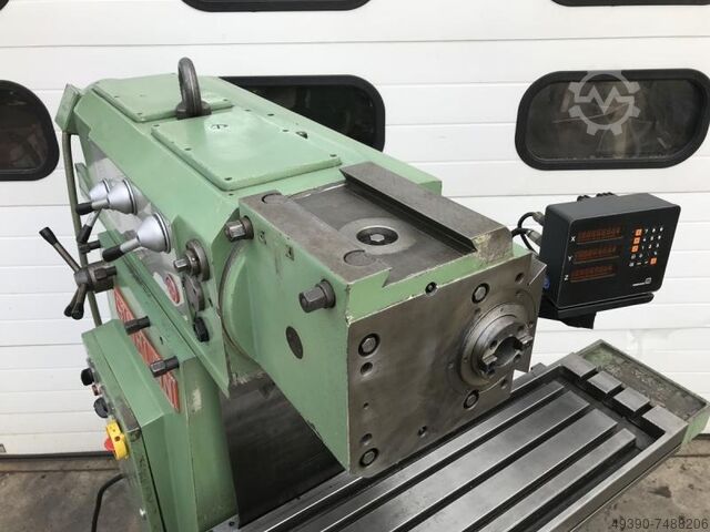 Universal Fräsmaschine, Konsolfräsmaschine, Vertikalfräsmaschine, Horizontalfräsmaschine SIMPLON UN-S / Universa-Super
