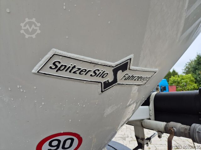 Vakuum-Druck-Lkw MAN TGS 26.480 / SPRITZER SILO / 24+28m3