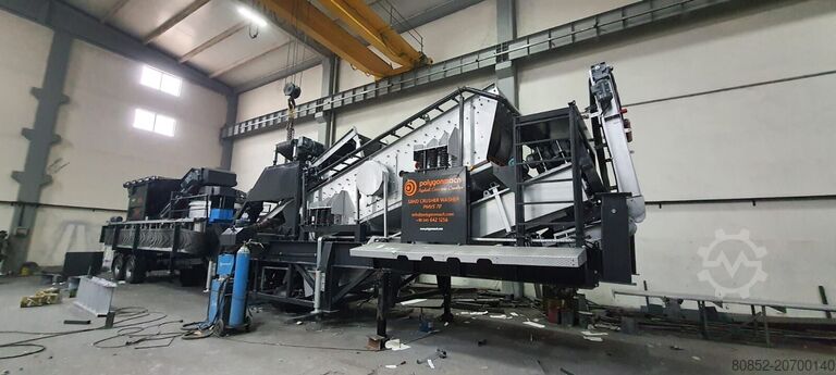 Schuttsortiermaschine Polygonmach PVS-2060 vibrating inclined screen 3-4 decks