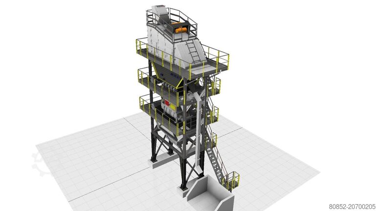 Asphaltmischanlage Polygonmach PBA-160 batch type stationary asphalt plant