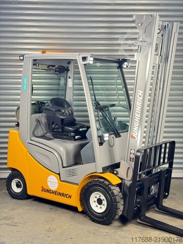 LPG front loader Jungheinrich TFG 320s - Service Neu - 4 m Hub - 2t - VW Motor
