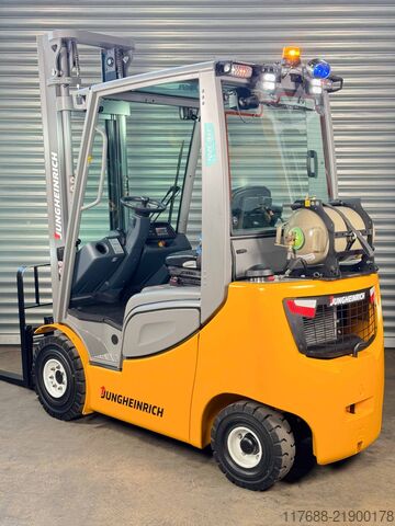 LPG front loader Jungheinrich TFG 320s - Service Neu - 4 m Hub - 2t - VW Motor