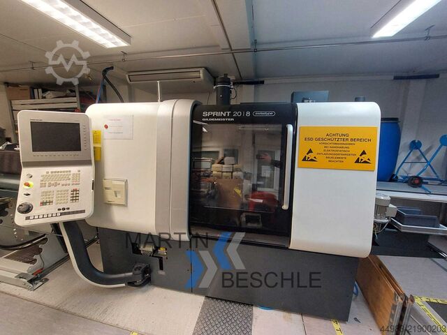 Turning automatic lathe GILDEMEISTER SPRINT 20/8 linear