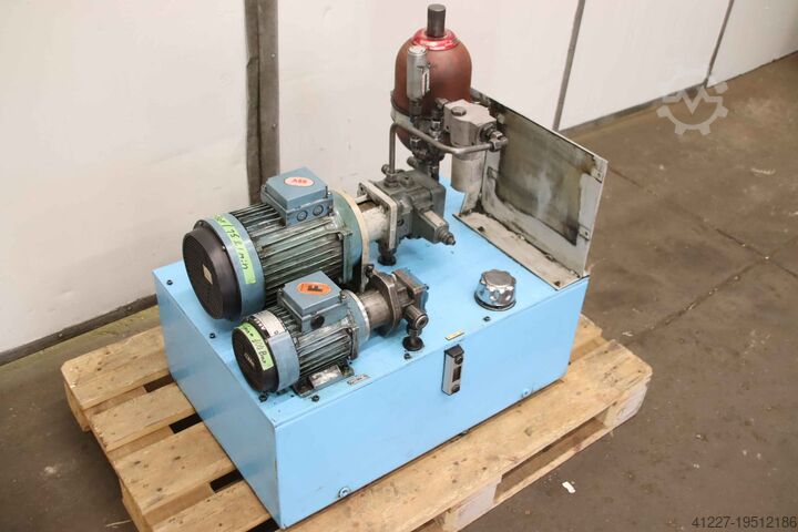 Hydraulic unit 2-way 3 kW 150 bar / 0.37 kW 100 bar ABB ASEA 15 l/min / 0,8 l/min