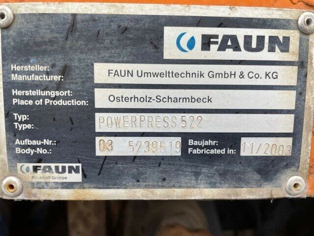 Müllwagen Mercedes-Benz 2628 6x2 Econic Euro3/Faun PowerPress