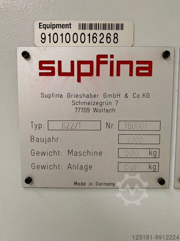 Finishing Machine Supfina Grieshaber Gmbh & Co. KG 622/1