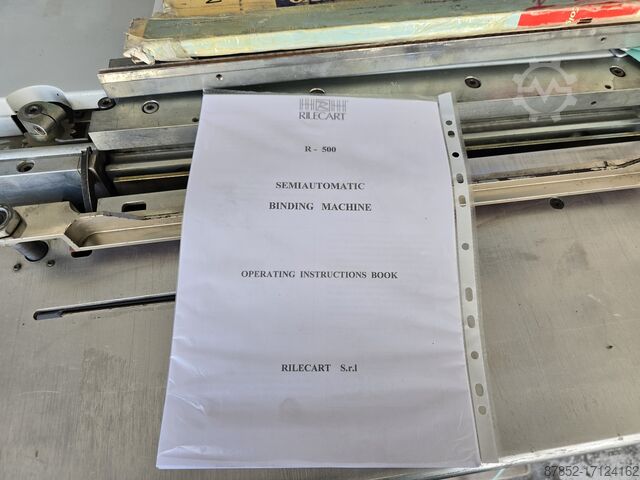 Semiautomatic binding machine Rilecart R-500
