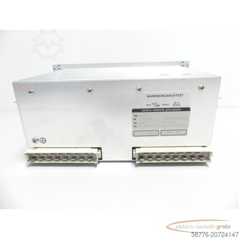 Component  Grundig VSNT 350 / zentro-elektrik 98008610 Netzteil 100180 48 - 63 Hz 4008