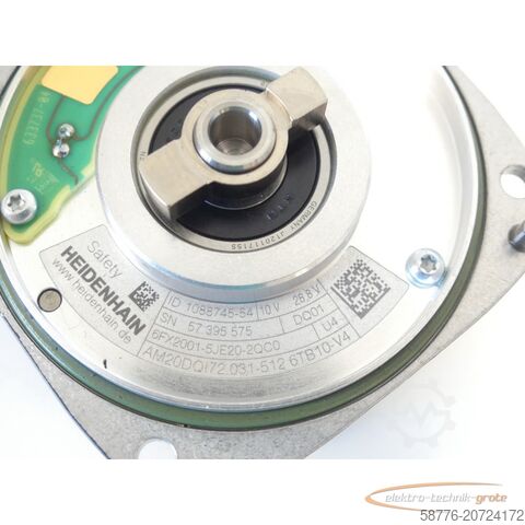Component Heidenhain / Siemens 6FX2001-5JE20-2QC0 Endcoder ID 108 8745-54 SN 57395575