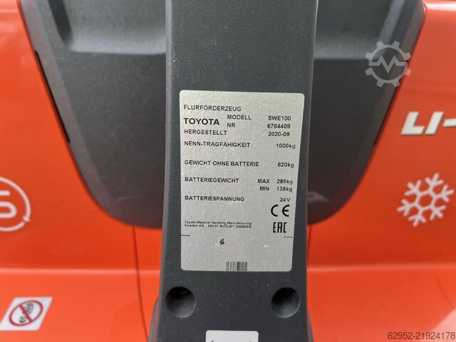 High Lift stacker Toyota SWE 100