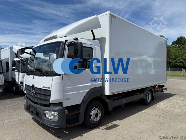 Box truck MERCEDES-BENZ ATEGO 918 L Koffer 5,10 m LBW 1,5 T*E 6D*NL 4 T