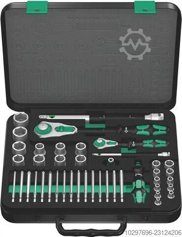 Socket Set 8100 SA/SC - 1 piece WERA 