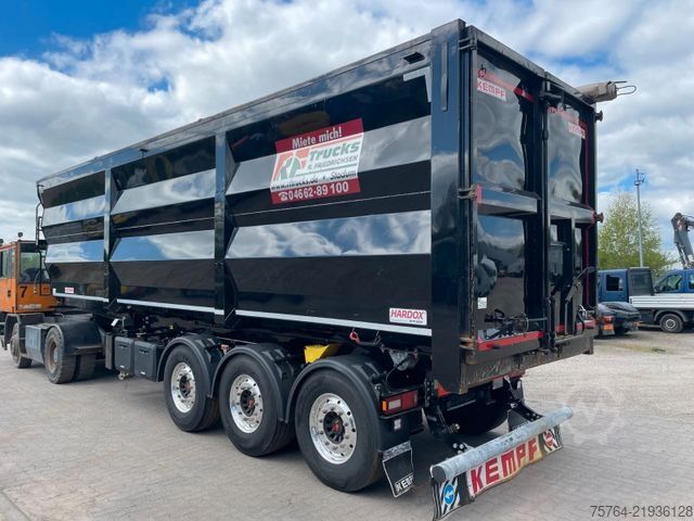 Tipper semitrailer KEMPF 54m³ Stahlauflieger/Schrott/Hardox/Auch Miete!