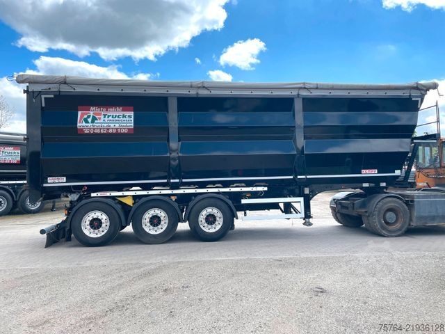 Tipper semitrailer KEMPF 54m³ Stahlauflieger/Schrott/Hardox/Auch Miete!