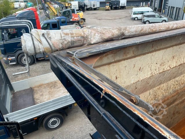 Tipper semitrailer KEMPF 54m³ Stahlauflieger/Schrott/Hardox/Auch Miete!