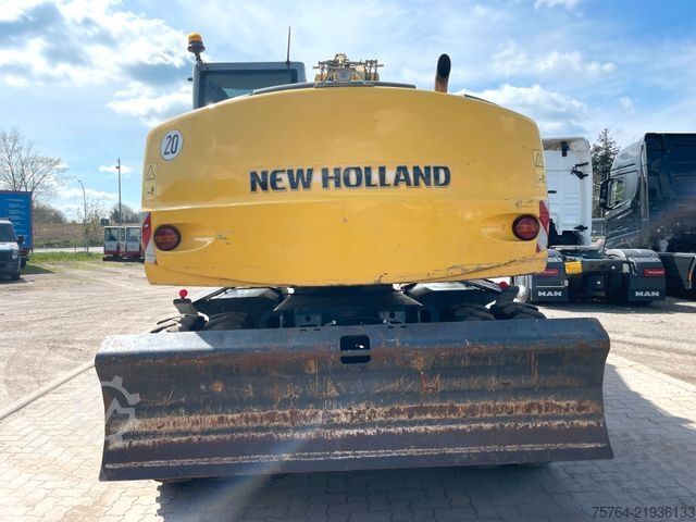 Mobile excavator NEW HOLLAND MH Plus / Verstellausleger / 3 Stück!