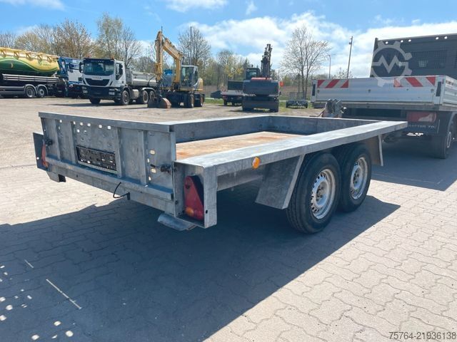 Car trailer THULE Tandemkippanhänger / Verzinkt / 3,05m Pritsche