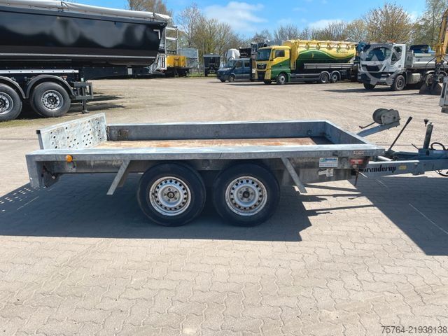 Car trailer THULE Tandemkippanhänger / Verzinkt / 3,05m Pritsche