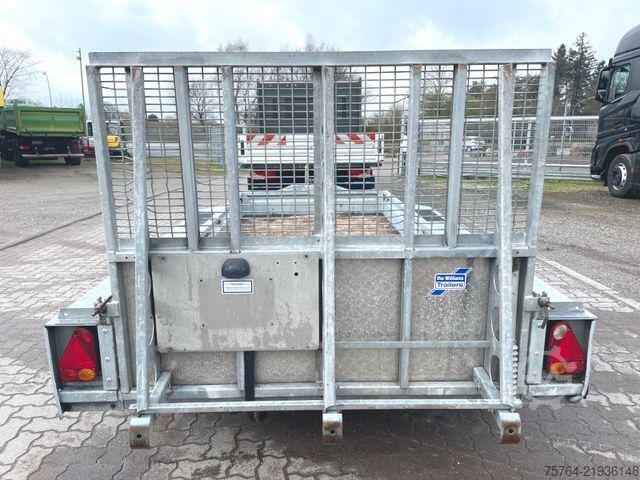 Car trailer IFOR WILLIAMS 3,70m Pritschenanhänger / 1,38m Rampe