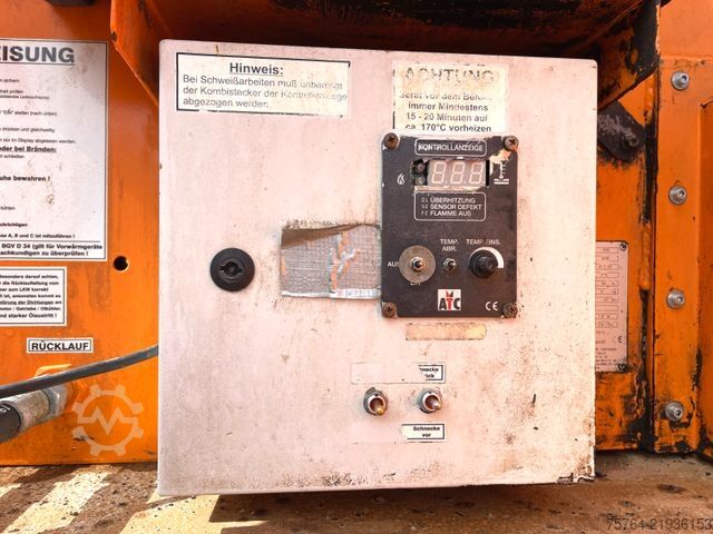 Customized van  ca. 3m³ ATC Asphaltcontainer / Propangas-Heizung