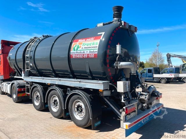 Tanker semitrailer D-TEC ca.  30m³ Gülletankauflieger/Gelenkt/ Auch Miete