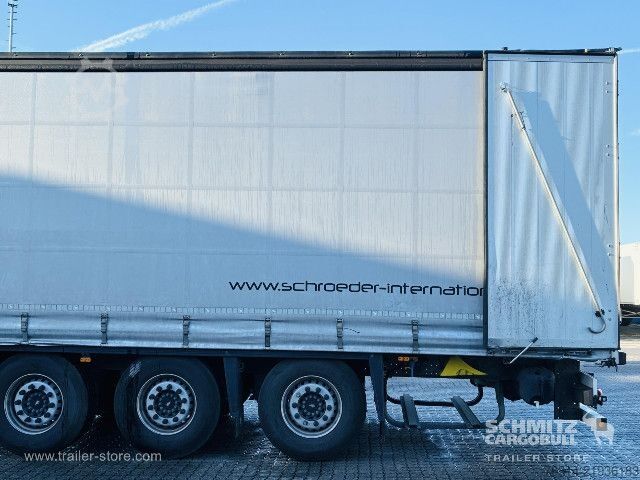 Open semitrailer with tarp Schmitz Cargobull Curtainsider Coil Getränke