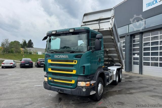 Tipper truck SCANIA R480 6x4 SWS KIPPER / Mischer 7m3