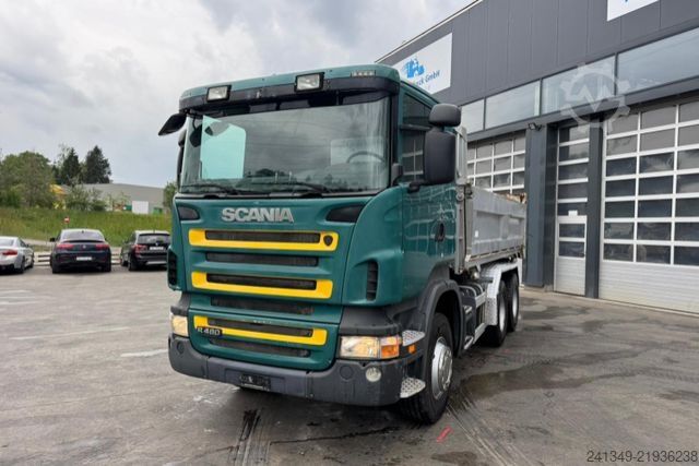 Tipper truck SCANIA R480 6x4 SWS KIPPER / Mischer 7m3