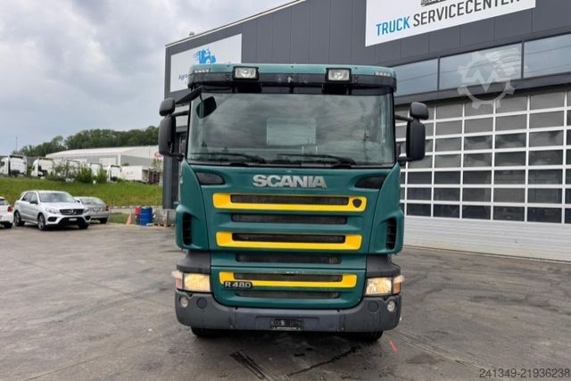 Tipper truck SCANIA R480 6x4 SWS KIPPER / Mischer 7m3