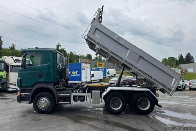 Tipper truck SCANIA R480 6x4 SWS KIPPER / Mischer 7m3