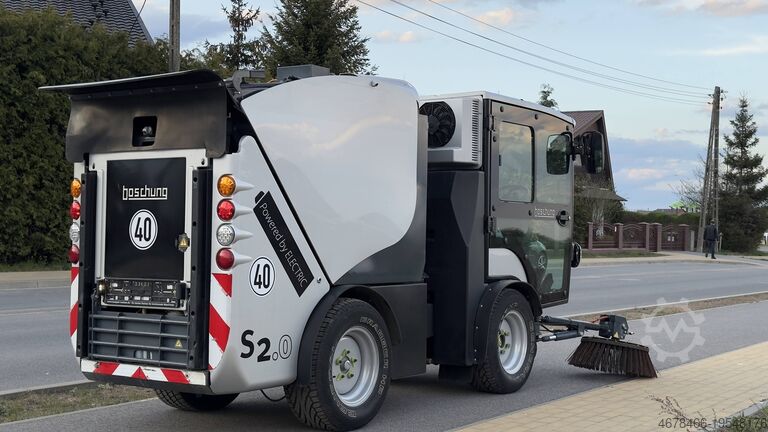 Electric sweeper Boschung Urban Sweeper S2.0 Powered by Electric