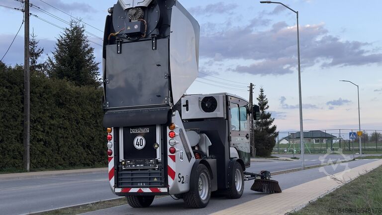 Electric sweeper Boschung Urban Sweeper S2.0 Powered by Electric
