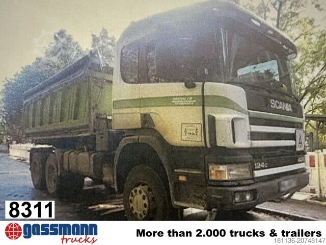 Kipper LKW Scania 124C 400 6x6