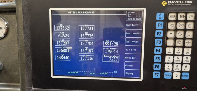 Glasschleifmaschine BAVELLONI GEMY V10