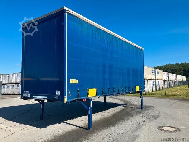 Swap body trailer KRONE Wechselbrücke Plane