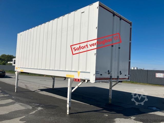 Swap body trailer KRONE Wechselbrücke Koffer