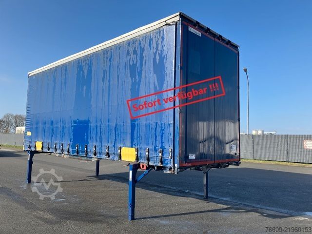Swap body trailer KRONE Wechselbrücke Plane