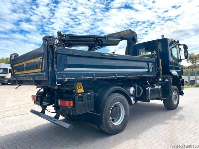 Truck mounted crane IVECO Trakker 360/AD190/Pafinger 13.001/Meiller/1.Hand