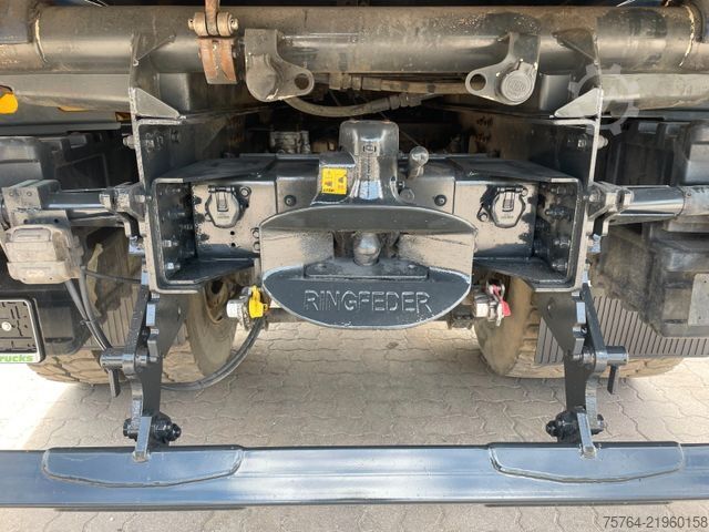 Truck mounted crane IVECO Trakker 360/AD190/Pafinger 13.001/Meiller/1.Hand